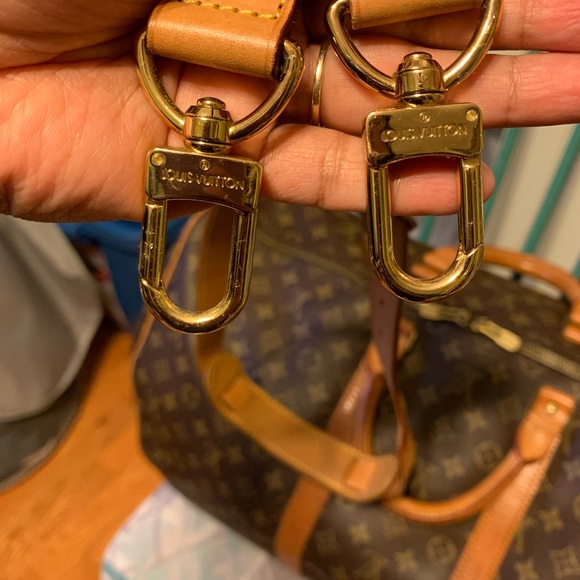 Authentic Louis Vuitton Keepall55 with strap - Picture 12 of 14